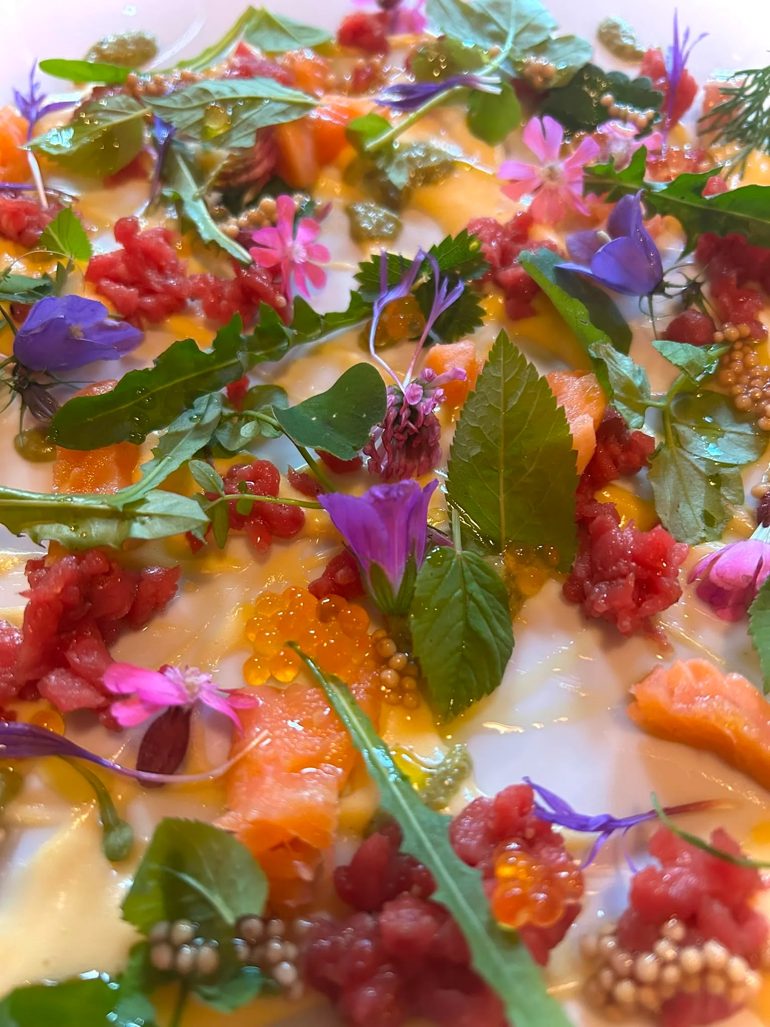 Plat de saison, produits du Val d'Illiez