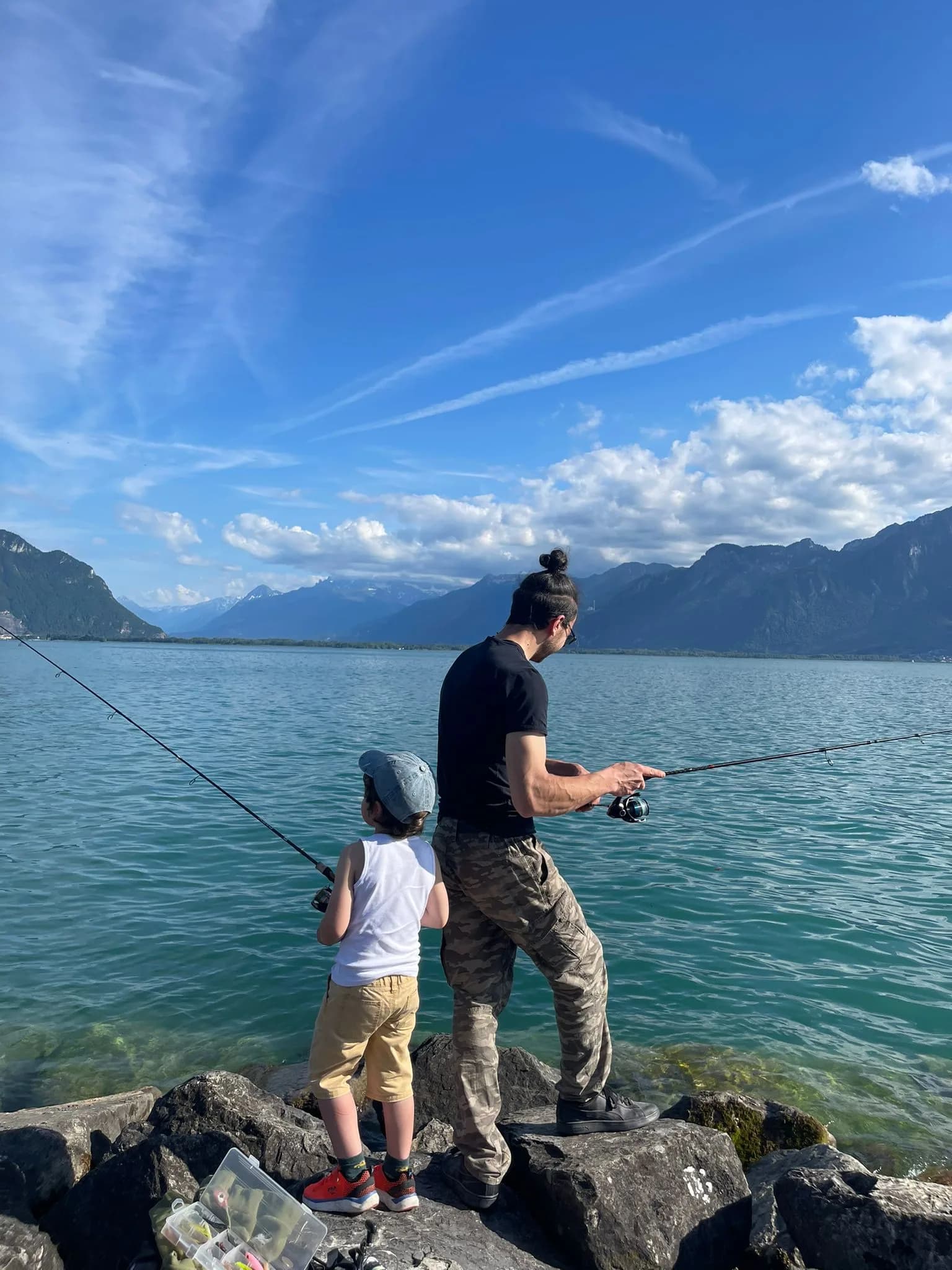Pêche sur le Léman